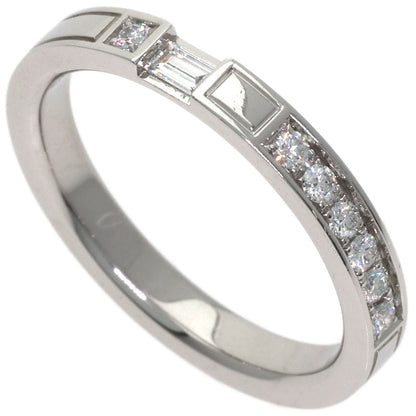 HARRY WINSTON Traffic Accent Band Diamond Ring Platinum PT950 Ladies [Used]