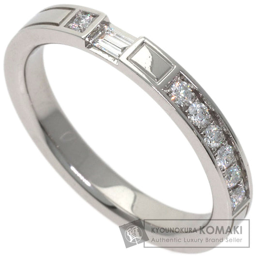 HARRY WINSTON Traffic Accent Band Diamond Ring Platinum PT950 Ladies [Used]