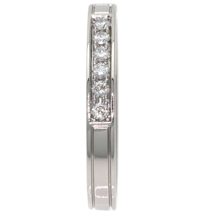 HARRY WINSTON Traffic Accent Band Diamond Ring Platinum PT950 Ladies [Used]