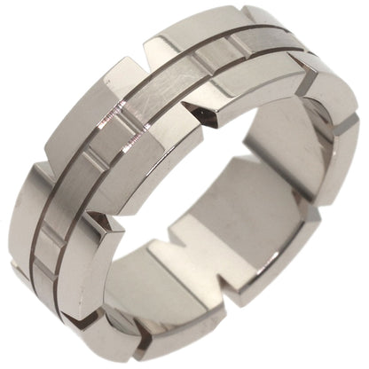 CARTIER Tank Francaise # 50 Ring K18 White Gold Ladies [Used]