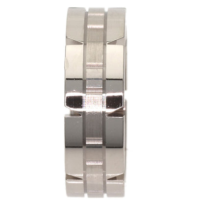 CARTIER Tank Francaise # 50 Ring K18 White Gold Ladies [Used]