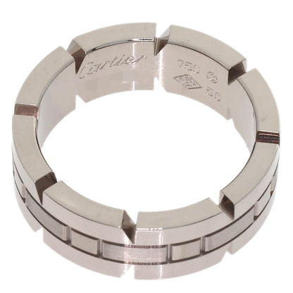 CARTIER Tank Francaise # 50 Ring K18 White Gold Ladies [Used]