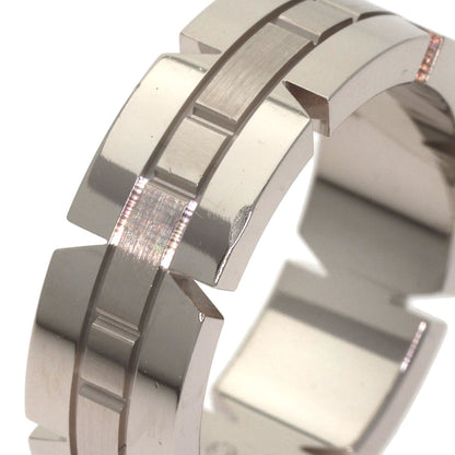 CARTIER Tank Francaise # 50 Ring K18 White Gold Ladies [Used]