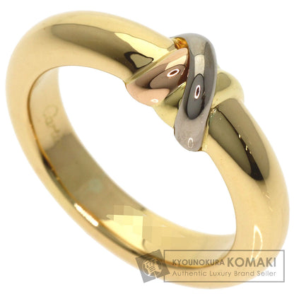 CARTIER Thread Three Color Ring K18 Yellow Gold K18 White GoldLadies [Used]