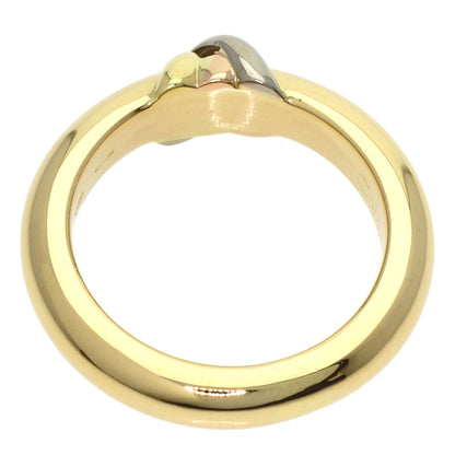 CARTIER Thread Three Color Ring K18 Yellow Gold K18 White GoldLadies [Used]