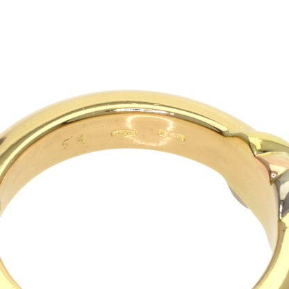 CARTIER Thread Three Color Ring K18 Yellow Gold K18 White GoldLadies [Used]