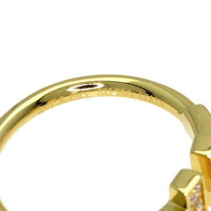 TIFFANY&Co. TWire Diamond Ring K18 Yellow Gold Ladies [Used]