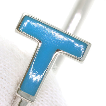 TIFFANY&Co. TWireTurquoise Diamond Bracelet K18 White Gold Ladies [Used]