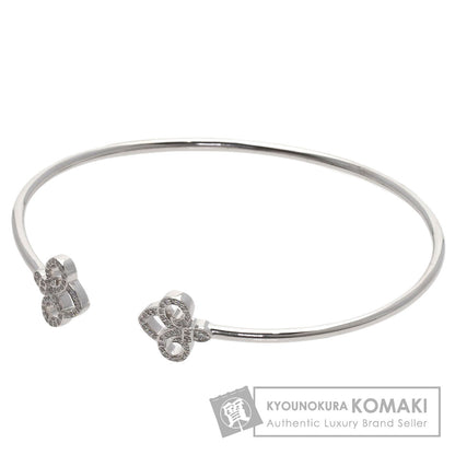 TIFFANY&Co. Fleur de Lis Diamond Bracelet K18 White Gold Ladies [Used]