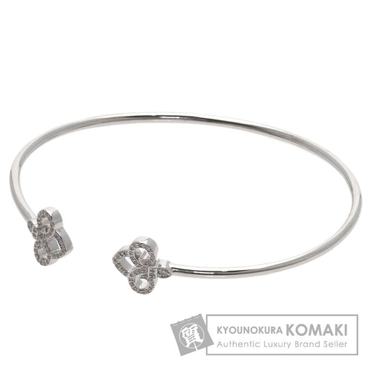 TIFFANY&Co. Fleur de Lis Diamond Bracelet K18 White Gold Ladies [Used]