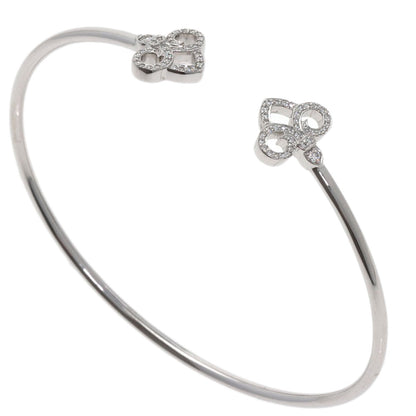 TIFFANY&Co. Fleur de Lis Diamond Bracelet K18 White Gold Ladies [Used]