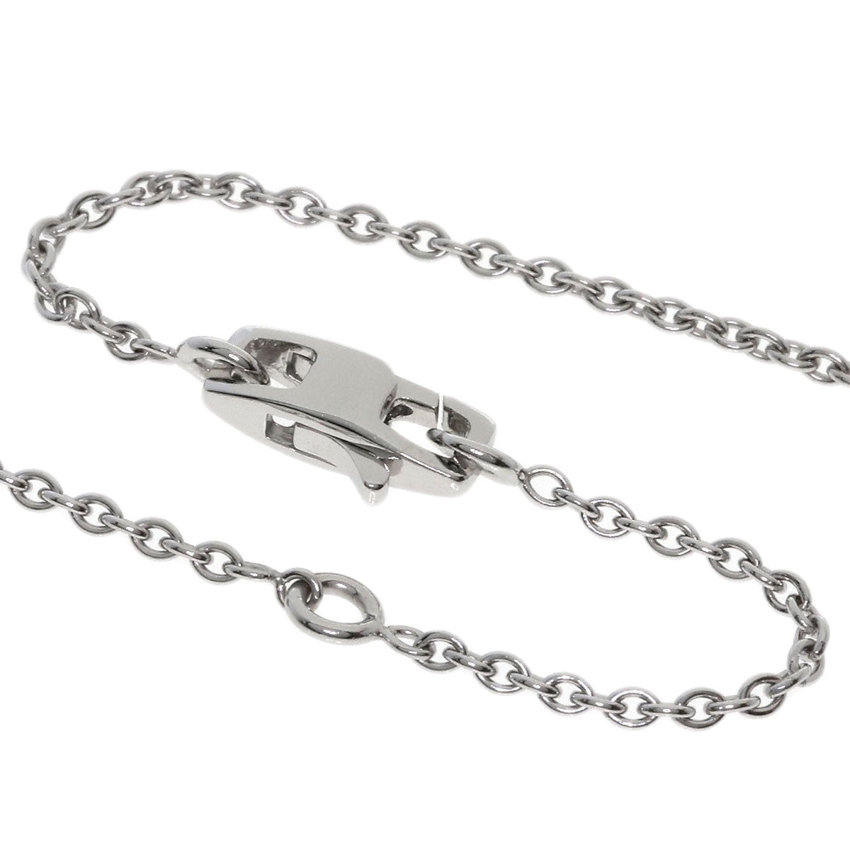 LOUIS VUITTON Pendentif Cracker Diamond Necklace K18 White Gold Ladies [Used]