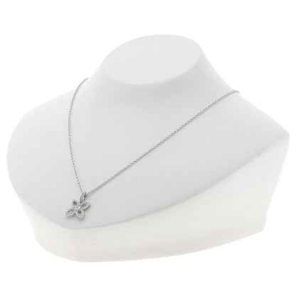LOUIS VUITTON Pendentif Cracker Diamond Necklace K18 White Gold Ladies [Used]