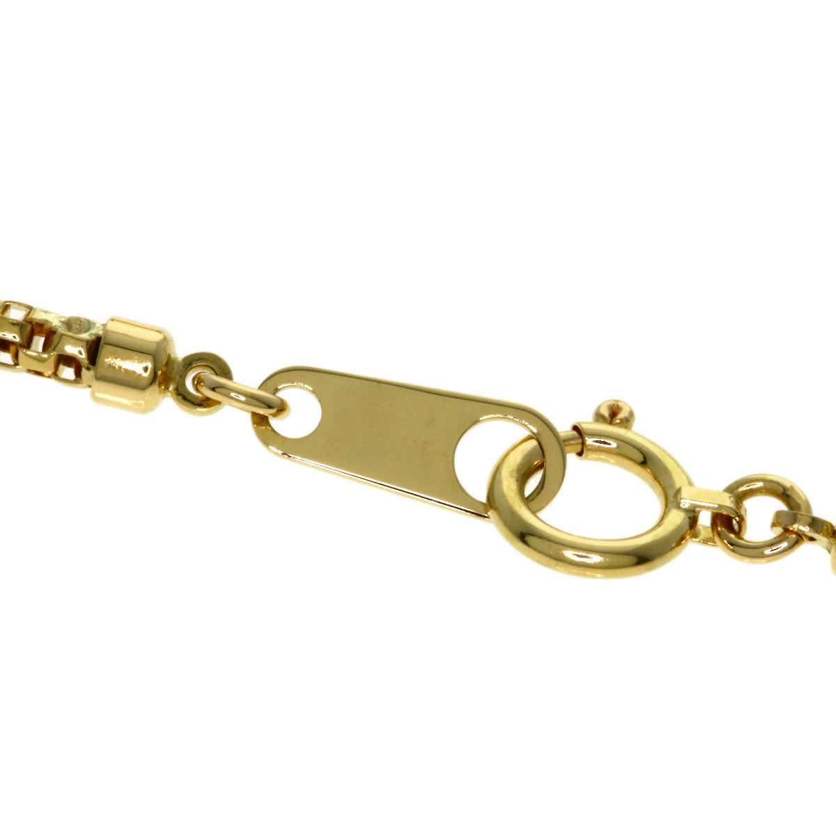 CELINE Diamond Necklace K18 Yellow Gold Ladies [Used]