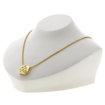 CELINE Diamond Necklace K18 Yellow Gold Ladies [Used]