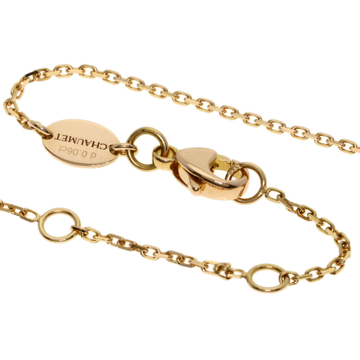 Chaumet Je de Liens Harmony Diamond Necklace K18 Pink Gold Ladies [Used]