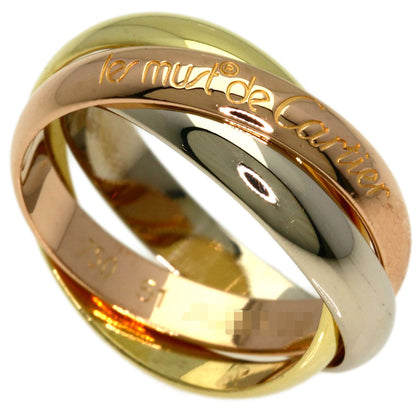 CARTIER Trinity #51 Ring K18 Yellow Gold K18 White GoldLadies [Used]