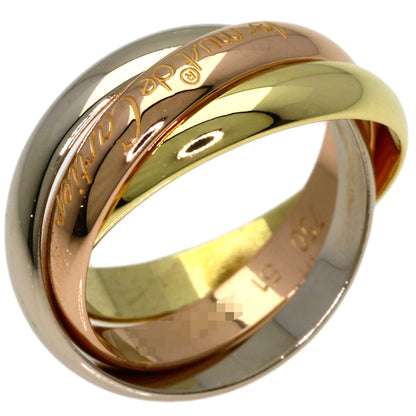 CARTIER Trinity #51 Ring K18 Yellow Gold K18 White GoldLadies [Used]