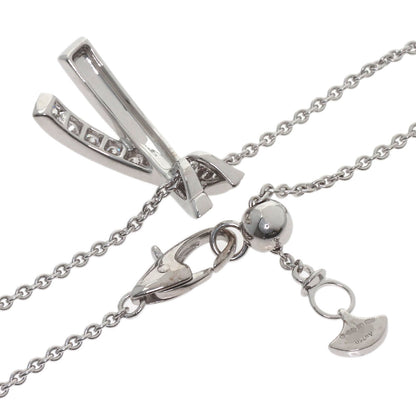 GRAFF Kiss Diamond Necklace K18 White Gold Ladies [Used]