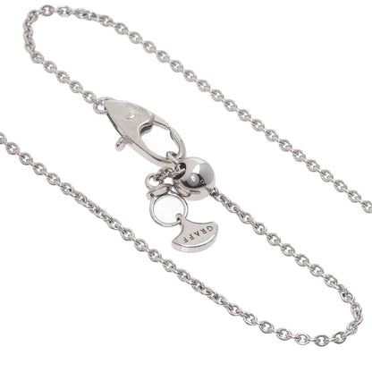 GRAFF Kiss Diamond Necklace K18 White Gold Ladies [Used]