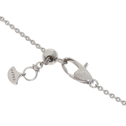 GRAFF Kiss Diamond Necklace K18 White Gold Ladies [Used]