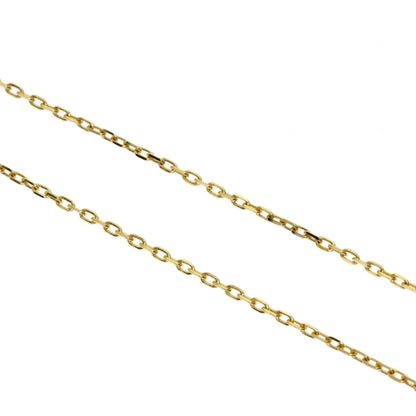 CARTIER Amulette de Cartier SM Shell Diamond Necklace K18 Yellow Gold Ladies [Used]