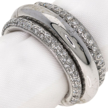 Pomellato Jocko Diamond Ring K18 White Gold Ladies [Used]