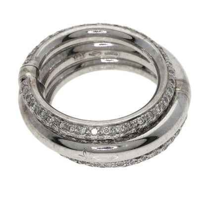 Pomellato Jocko Diamond Ring K18 White Gold Ladies [Used]