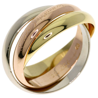CARTIER Trinity #55 Ring K18 Yellow Gold K18 White GoldLadies [Used]
