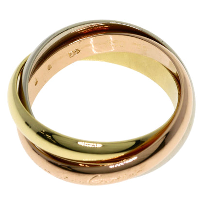 CARTIER Trinity #55 Ring K18 Yellow Gold K18 White GoldLadies [Used]