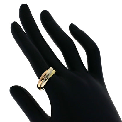 CARTIER Trinity #55 Ring K18 Yellow Gold K18 White GoldLadies [Used]
