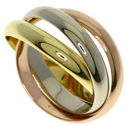 CARTIER Trinity Ring K18 Yellow Gold K18 White GoldLadies [Used]