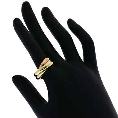 CARTIER Trinity Ring K18 Yellow Gold K18 White GoldLadies [Used]