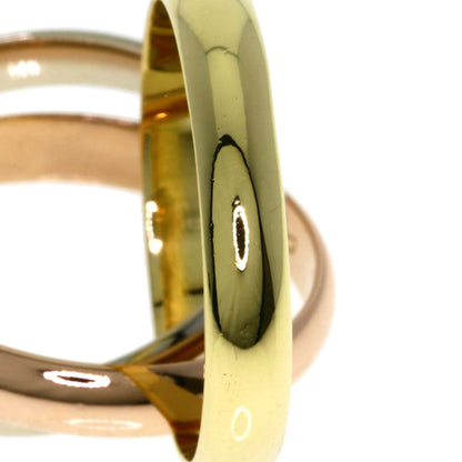CARTIER Trinity Ring K18 Yellow Gold K18 White GoldLadies [Used]