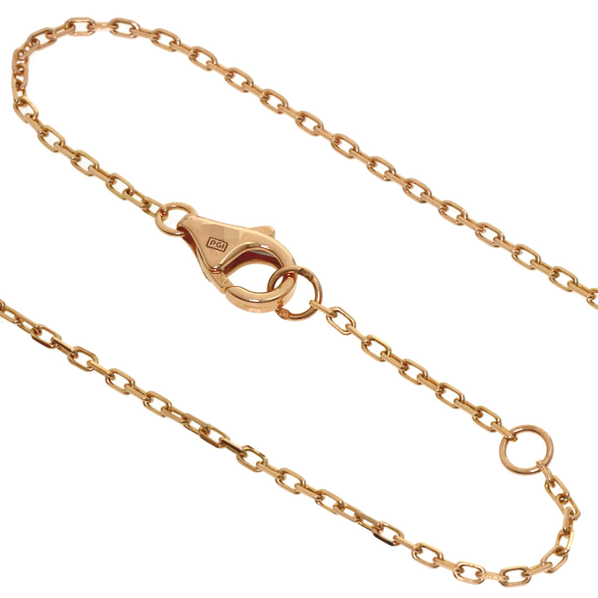 CARTIER Juste uncle Diamond Necklace K18 Pink Gold Ladies [Used]
