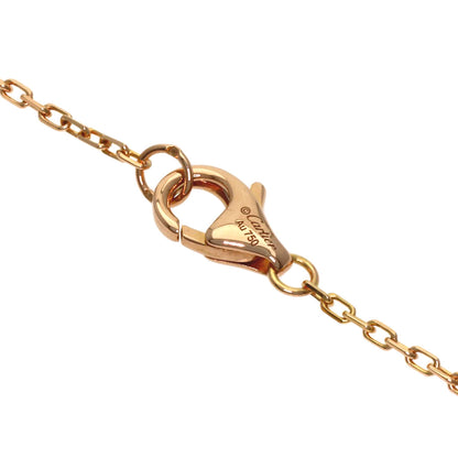 CARTIER Juste uncle Diamond Necklace K18 Pink Gold Ladies [Used]