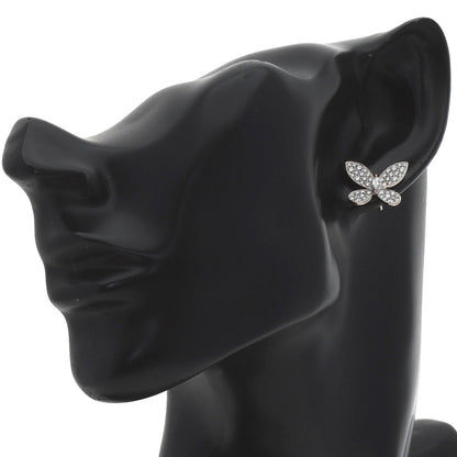 GRAFF Butterfly Small Diamond earring K18 White Gold Ladies [Used]