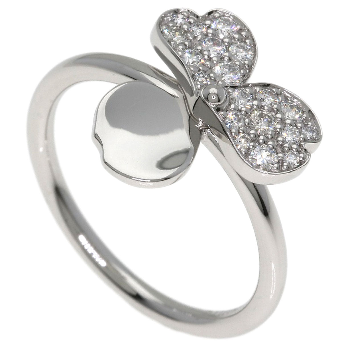 TIFFANY&Co. Paper flower diamond Ring Platinum PT950 Ladies [Used]