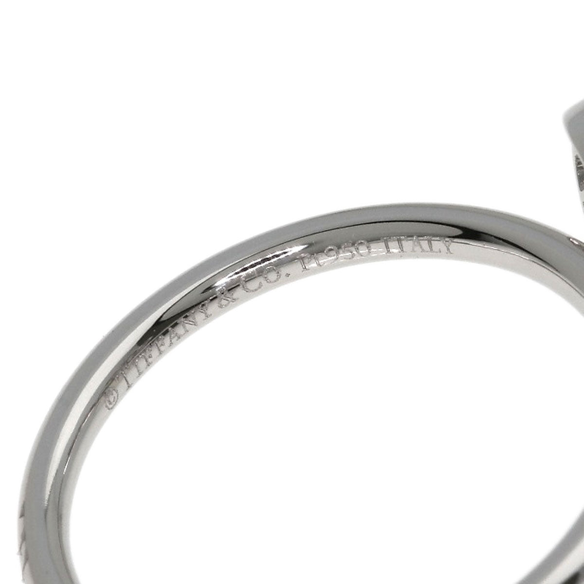 TIFFANY&Co. Paper flower diamond Ring Platinum PT950 Ladies [Used]