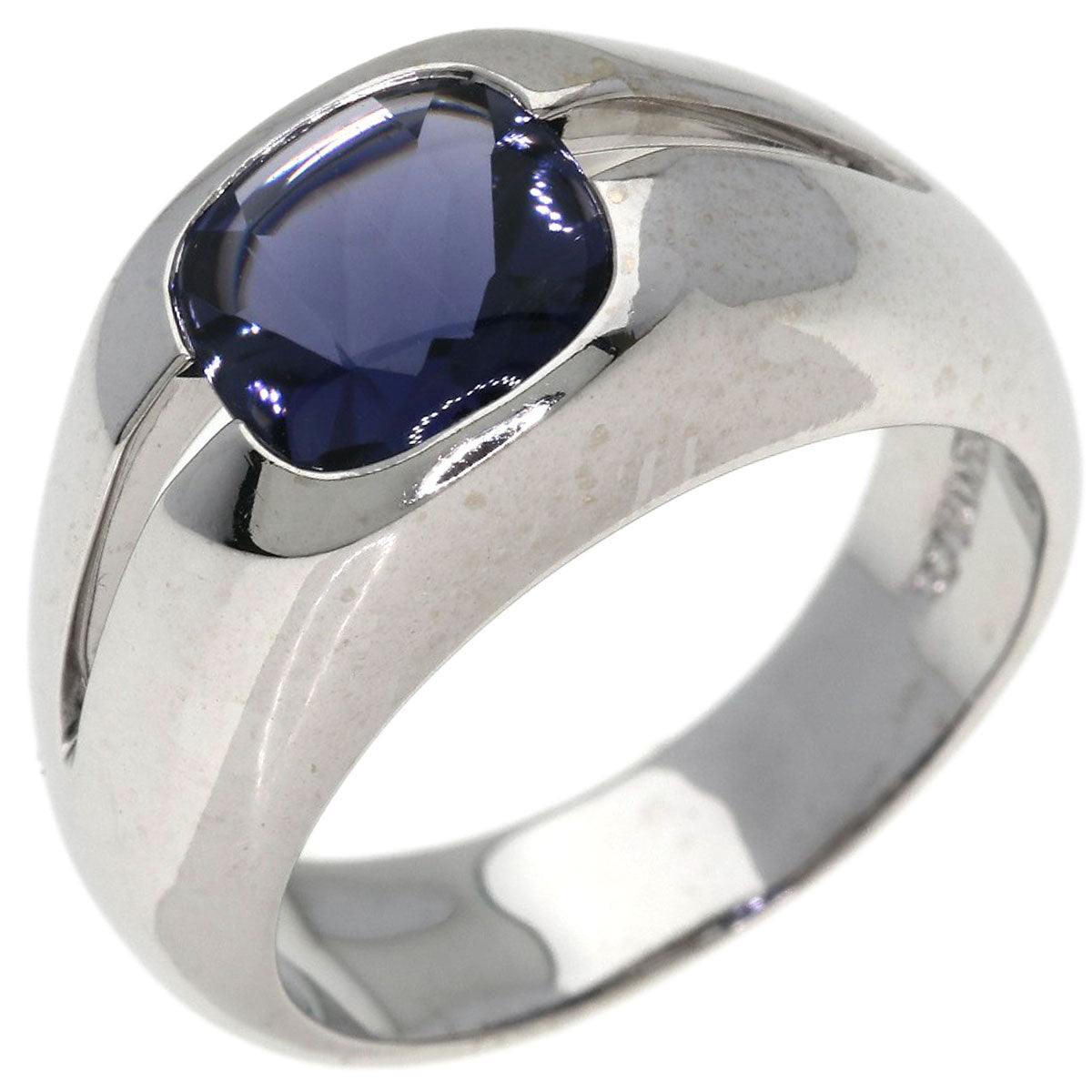 TIFFANY&Co. Iolite Ring K18 White Gold Ladies [Used]