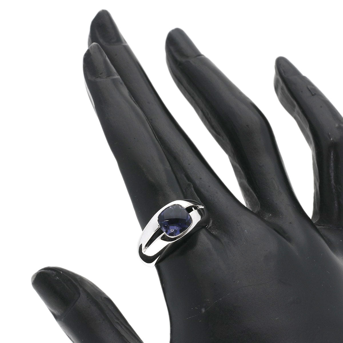 TIFFANY&Co. Iolite Ring K18 White Gold Ladies [Used]