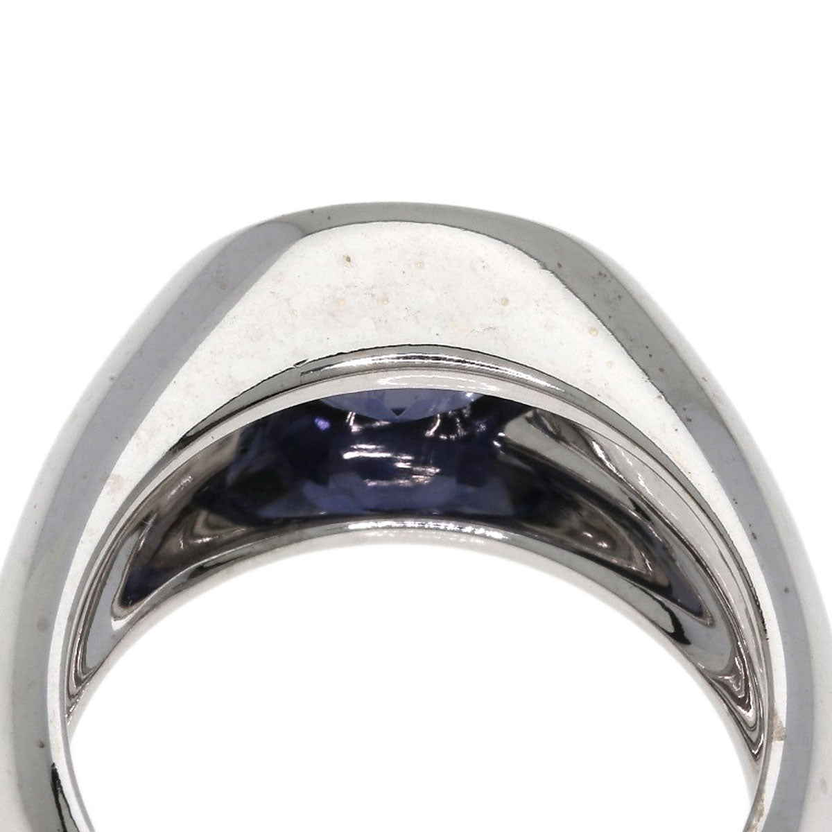 TIFFANY&Co. Iolite Ring K18 White Gold Ladies [Used]