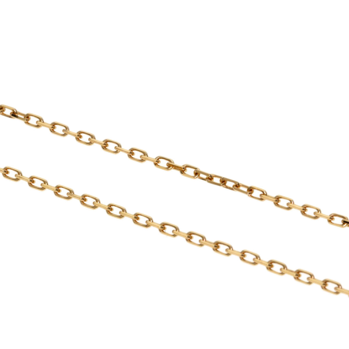 CARTIER Amulette de Cartier Onyx Diamond Necklace K18 Pink Gold Ladies [Used]