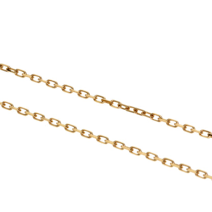 CARTIER Amulette de Cartier Onyx Diamond Necklace K18 Pink Gold Ladies [Used]