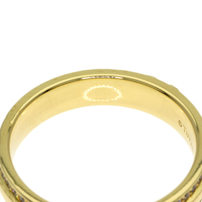 TIFFANY&Co. T TWO Diamond Ring K18 Yellow Gold Ladies [Used]