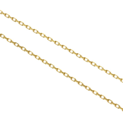 CARTIER Amulette de Cartier SM Shell Diamond Necklace K18 Yellow Gold Ladies [Used]