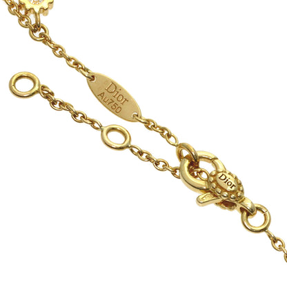 Dior Rose Devan Diamond Bracelet K18 Yellow Gold Ladies [Used]