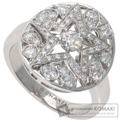 CHANEL Comet Diamond #56 Ring K18 White Gold Ladies [Used]