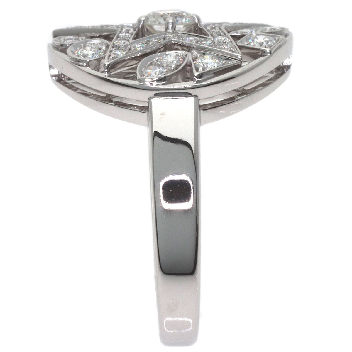 CHANEL Comet Diamond #56 Ring K18 White Gold Ladies [Used]