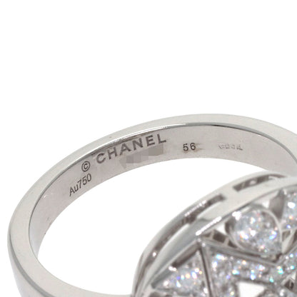 CHANEL Comet Diamond #56 Ring K18 White Gold Ladies [Used]